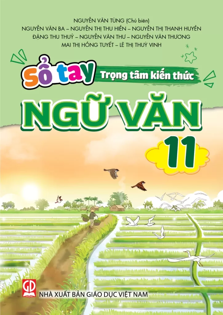 SỔ TAY TRỌNG TÂM KIẾN THỨC NGỮ VĂN LỚP 11